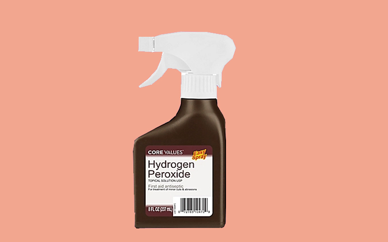 coffee maker clean with Hydrogen peroxide