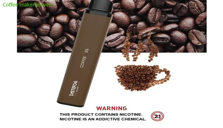 coffee flavored disposable vape